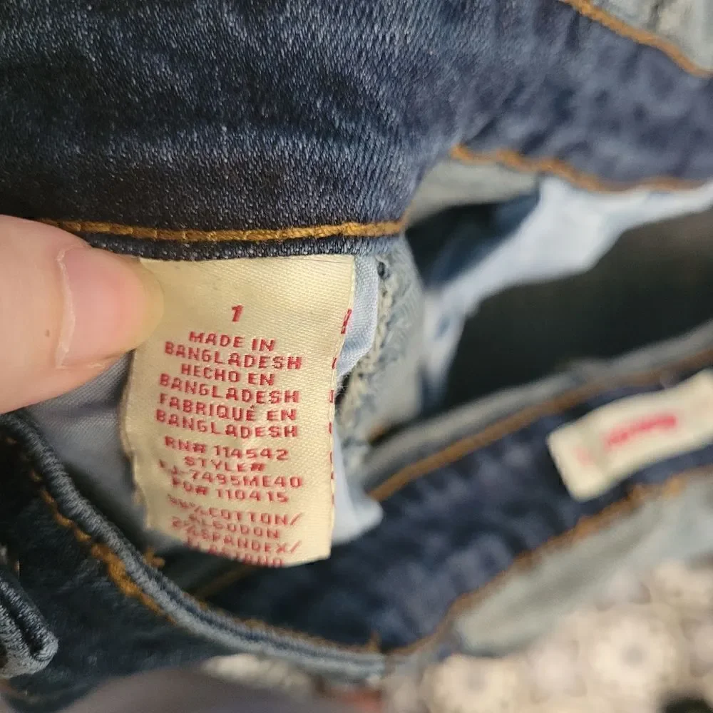 NWOT Dollhouse Juniors Womens denim jeans Overalls Size 1 - Picture 9 of 9